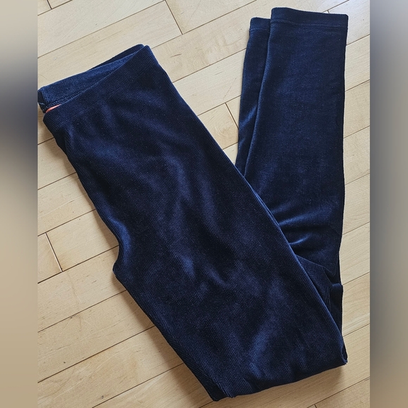 Ribbed Velvet Leggings size Small - Picture 1 of 3